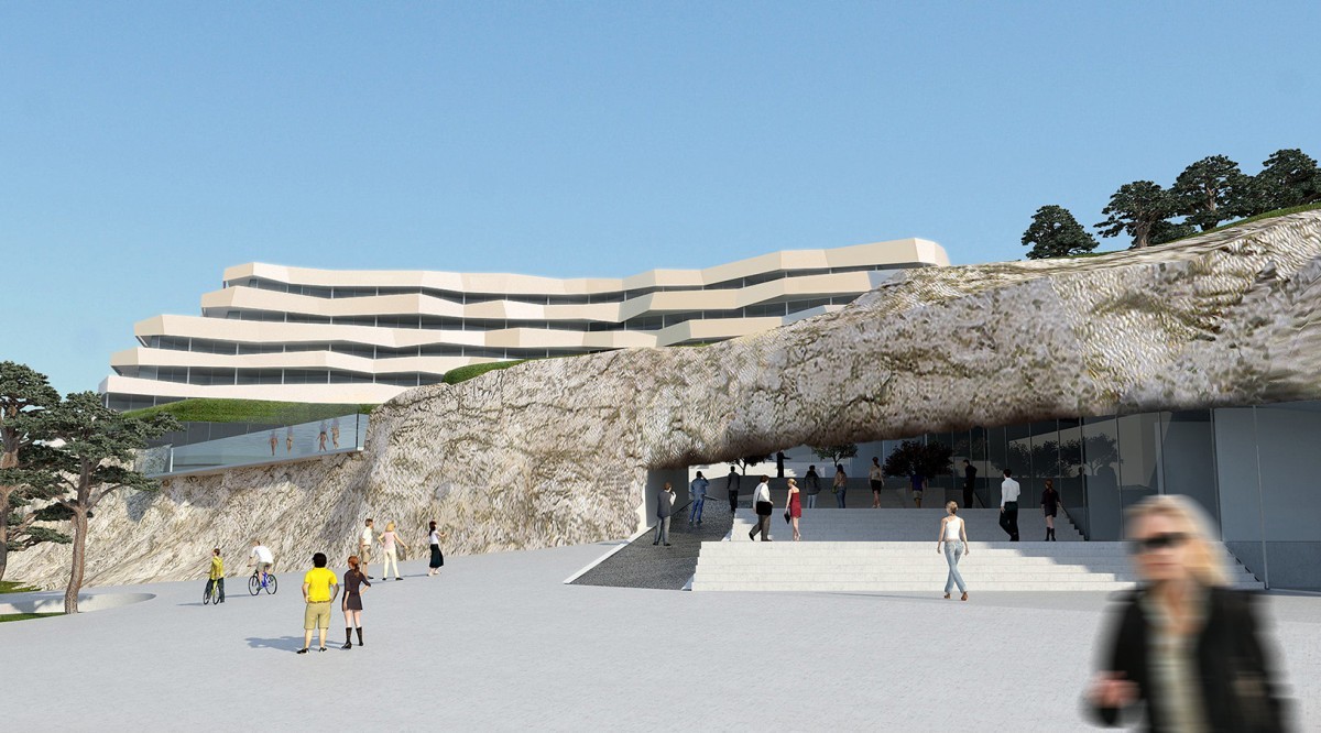 mandalina resort, touristic resort, šibenik, croatia, architecture, arhitektura, natječaj,
