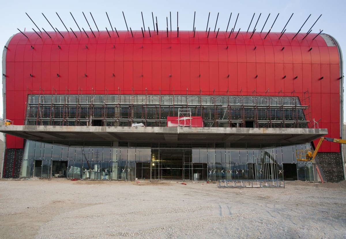 arena centar, arena, centar, upi-2m, upi2m, zagreb, lanište, croatia, shopping mall, trgovački centar, čelik, konstrukcija, steel, structure, steel structure